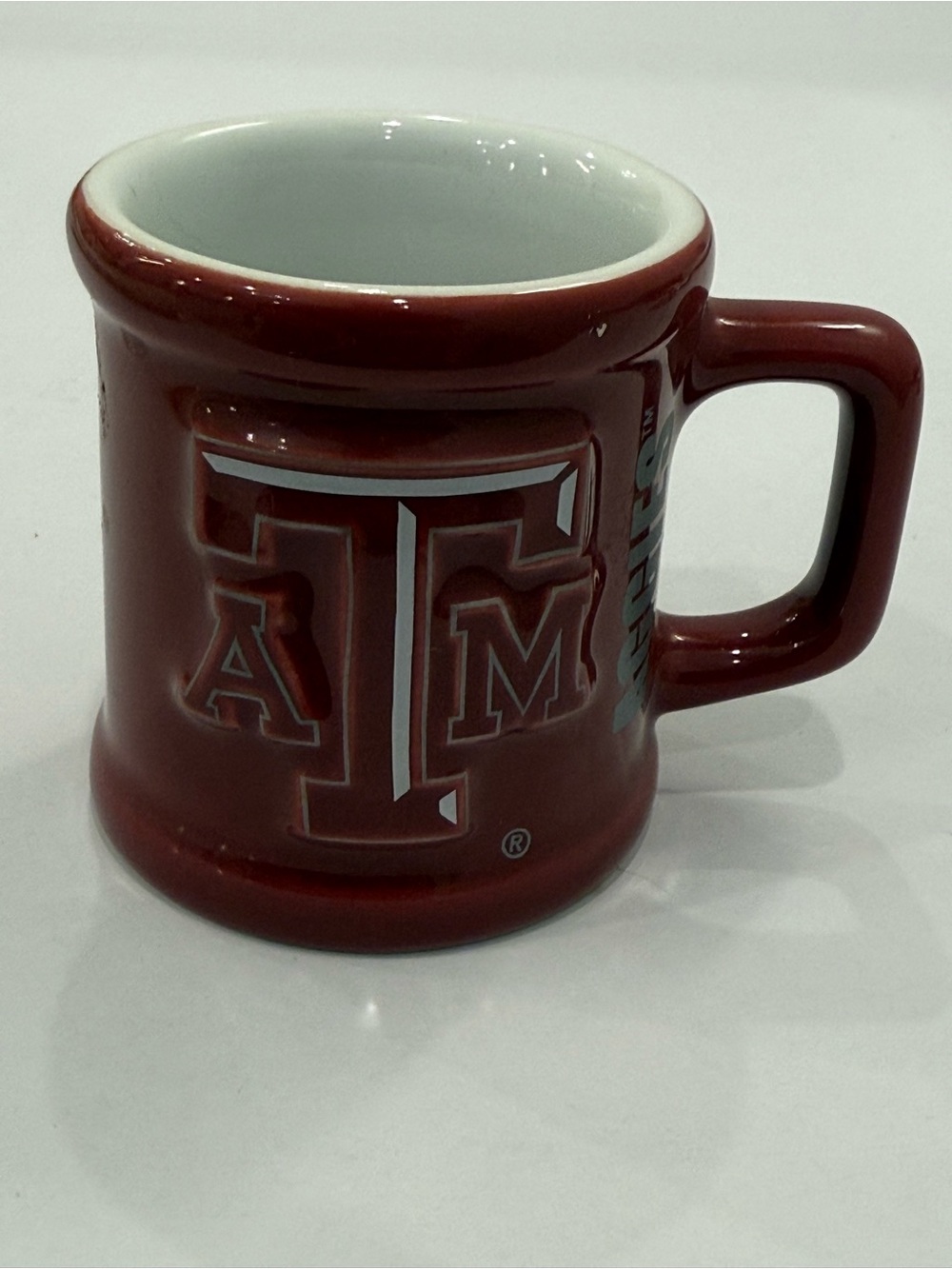 Texas A&M Aggies Shot Glass Mug Collegiate Licensed Product 2 Oz 2